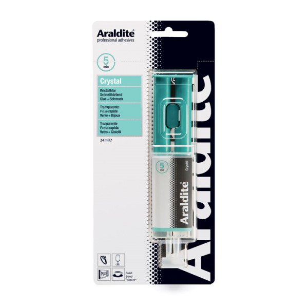 Araldit Crystal 24ml Spritze